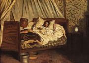 Frederic Bazille The Improvised Field-Hospital oil on canvas